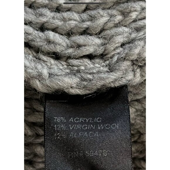 New Filippo Novelli Gray Alpaca Wool Knit Button Cardigan Sweater - Italy - Picture 6 of 7